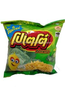 Crispy  Potato  Snack, Vegetable flavor 20g.