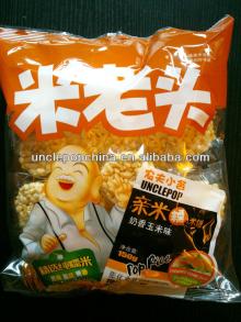 crispy grain snack 150g cream corn flavor mini rice crackers