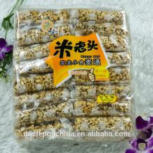 400g peanut flavor puffed rice rolls