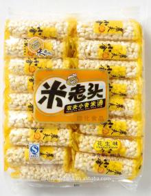 400g peanut flavor crispy pop rice rolls