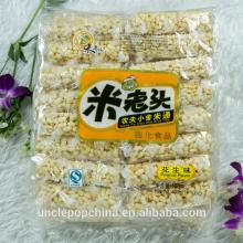 healthy rice crackers 400g (peanut flavor ) crispy pop rice rolls