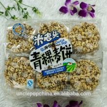 Uncle Pop snack 400g sweet puffed highland barley wheat cookie
