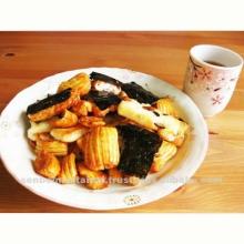 Japanese rice cracker , Soy sauce and salty , Senbei Okaki