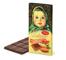 Chocolate bar Alionka almond