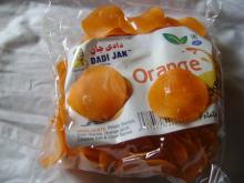 Papad cracker Orange flavours