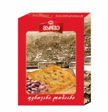 Lobiani ( Puff Pastry Dough with mashed beans filling)