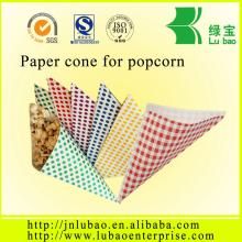 best selling in North America disposable printable decorative paper cone for marshmallow spun suger