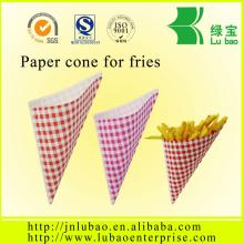lower price disposable ,printable,decorative paper cone for marshmallow spun suger cotton candies ac