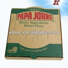 Hot Sale Corrugated  Paper   Pizza   Box  for Fast Food Packaging
