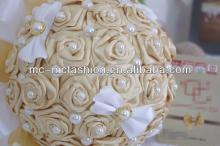 champagne bridal bouquet