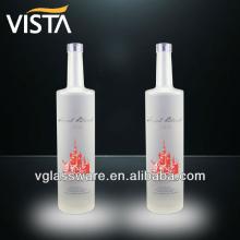 empty  vodka   glass   bottle 
