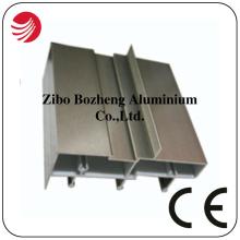 6000 series champagne powder coating aluminium extruded profiles manufacturer