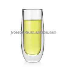 double wall champagne glass cup