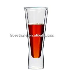 250ml Double Wall Glass Champagne Cup