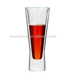 250ml Wholesale Double Wall Glass Champagne Cup