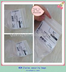 ziplock security bag