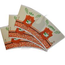Logo printed disposable paper for coffee cup design 10