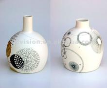 Champagne Miniature Colorful Flower Vase Manufacturer