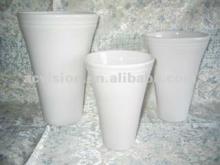 flower vases wholesale white, champagne flower vase,light china flower vase wholesale