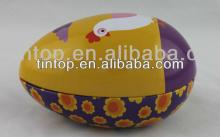 christmas egg tin box