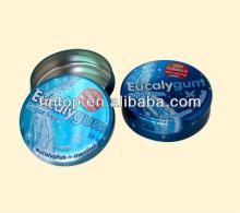 luxury Tintop tin box for Chewing gum packaging