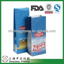 double layer white kraft flour paper bag, superior quality flour paper bag