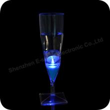 China manufacture Factory Wholesale flashing champagne glass