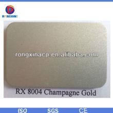 champagne gold aluminum composite panel