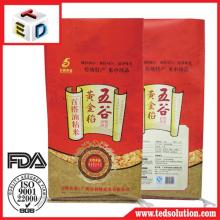 Laminate woven rice bag