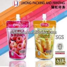 Aluminum  Juice  Spout  Bag   Juice  Stand Up Pouch