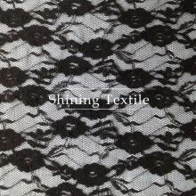 New Designs Of Champagne Alencon Lace Fabric For Garment