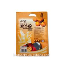 Custom clear  plastic  bag with hang hole