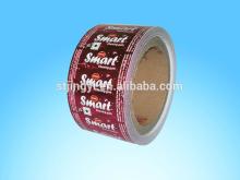 Chewing gum coated wax paper with promotion tattoo sticker
