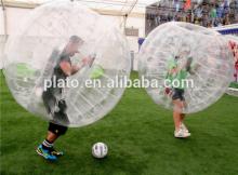 Inflatable human soccer bubble ball