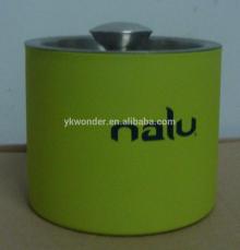 portable champagne ice bucket with stainless steel cover