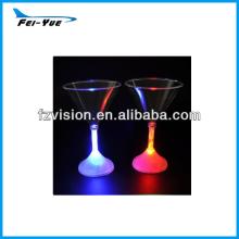 Colored LED Flashing Champagne Glass for Party