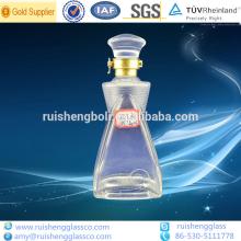 New design high quality clear beverage glass bottles