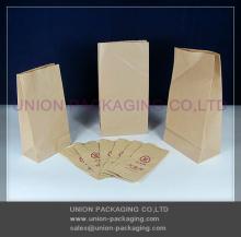 Brown  kraft   paper   bag s for  food  grade/ kraft   paper  tea  bag 