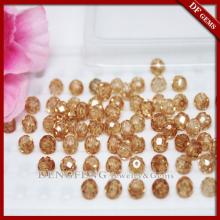 2014 hot selling synthetic champagne  zircon  ball