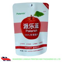 aluminum foil ziplock bag with standing up bottom dry fruit bag