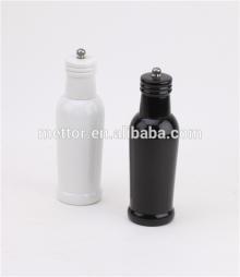 Asiabrother novelty salt and pepper mill, black mills, white mills
