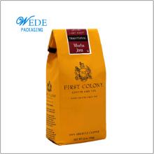 Aluminium foil bags pyramid heat seal tea bag