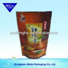  Resealable   stand ing  up   pouch  tea Bags