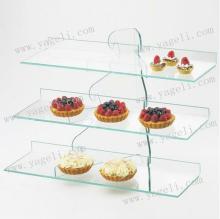 Acrylic Tiered Buffet Stand Display 21  x 16  x 16  for cake,scones, cupcakes, chocol