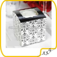 High quality 30pcs hot sales wedding cupcake boxes gift box with PVC window font