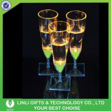 Romantic Liquid Active  LED  Champagne Glass