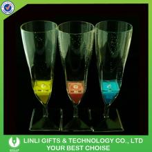 Liquid Activated LED Champagne Glasses
