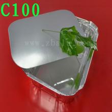 Airline Aluminum Food Tray C100