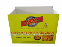 cheap fried chicken paper box cardboard takeaway box