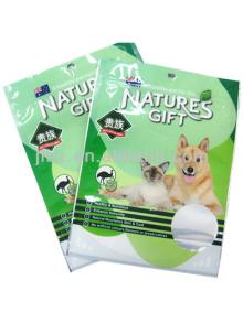 Bottom gusset dog food bag